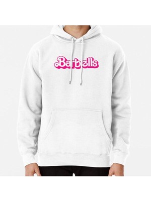 Hvit Stein Barbells Baskılı Sweatshirt