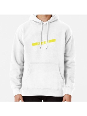 Hvit Stein Amazing Detective Slash Genius Baskılı Sweatshirt