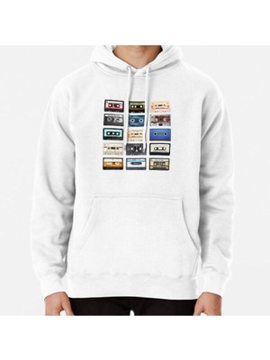 Hvit Stein music Baskılı Sweatshirt