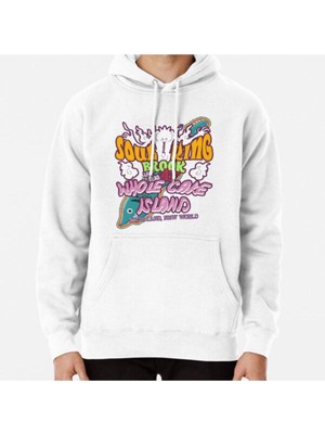 Hvit Stein Soul King At Whole Cake Island Baskılı Sweatshirt