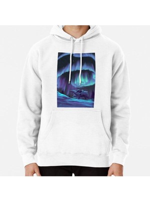 Hvit Stein His Dark Materials - Fan Art Baskılı Sweatshirt