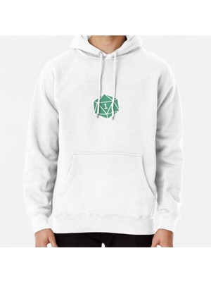 Hvit Stein Natural 1 - Orc (White) Baskılı Sweatshirt