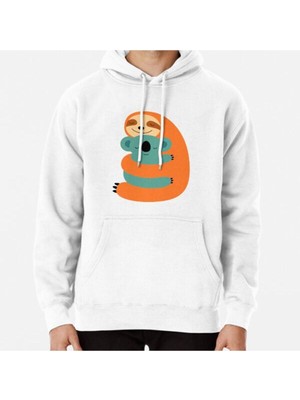 Hvit Stein Stick Together Baskılı Sweatshirt