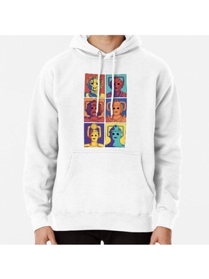 Hvit Stein Cyberpop Evolution Baskılı Sweatshirt