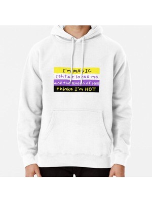 Hvit Stein A Tribute To Asu-Shu-Namir Baskılı Sweatshirt