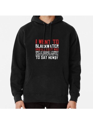 Hvit Stein I Went To Blackwater Baskılı Sweatshirt