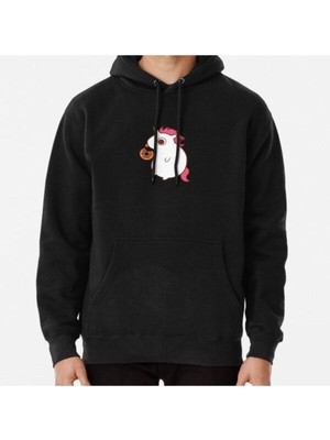 Hvit Stein Treats And Sweets Baskılı Sweatshirt