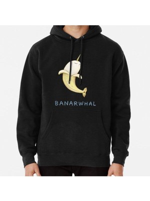 Hvit Stein Banarwhal Baskılı Sweatshirt