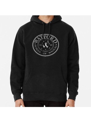 Hvit Stein Watford School Of Magicks Baskılı Sweatshirt