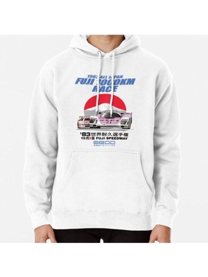 Hvit Stein 1983 Fujı 1000KM Baskılı Sweatshirt