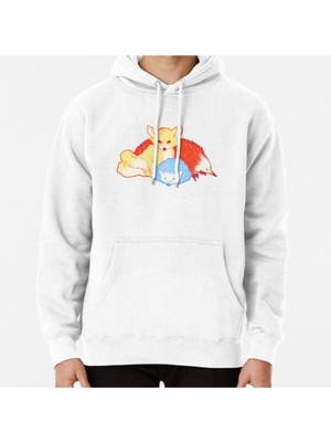 Hvit Stein Fast Friends Baskılı Sweatshirt