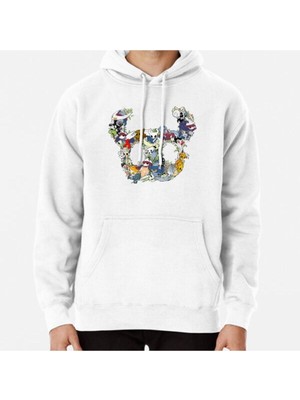 Hvit Stein Hollow Crew (Mask) Baskılı Sweatshirt