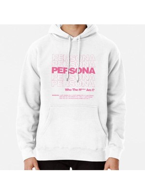Hvit Stein Thank You, Persona Baskılı Sweatshirt
