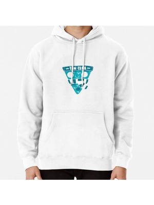 Hvit Stein Cold Pizza Fan Club Baskılı Sweatshirt