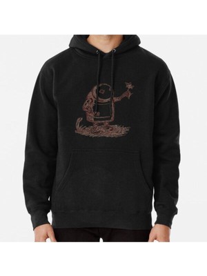 Hvit Stein Nier:automata Robot Baskılı Sweatshirt
