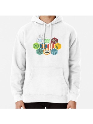 Hvit Stein Math! Baskılı Sweatshirt