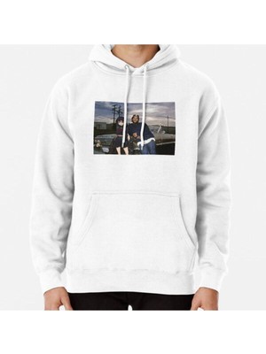 Hvit Stein Chillin With The Homie Baskılı Sweatshirt