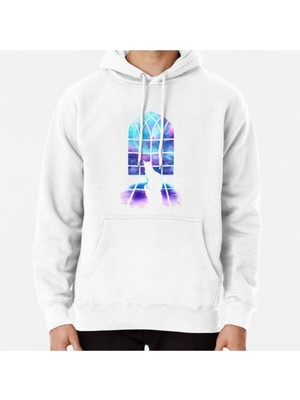Hvit Stein I Need Space Baskılı Sweatshirt