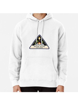Hvit Stein Outer Wilds Ventures Baskılı Sweatshirt