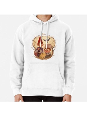 Hvit Stein Over The Garden Wall Baskılı Sweatshirt