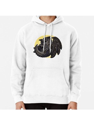 Hvit Stein Deathbringer Baskılı Sweatshirt
