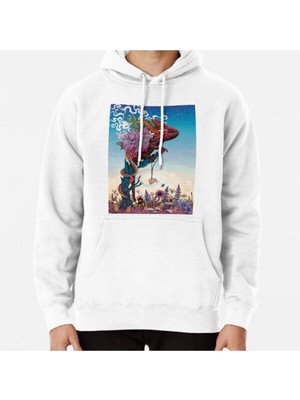 Hvit Stein Phantasmagoria Iı Baskılı Sweatshirt