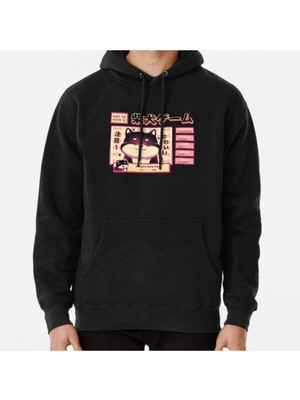 Hvit Stein Shiba Novel Baskılı Sweatshirt