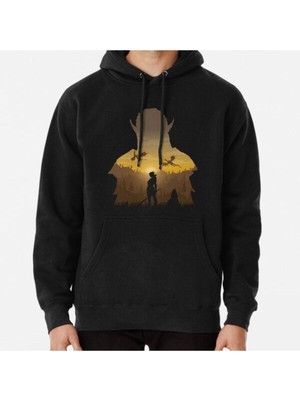 Hvit Stein Baldurs Gate 3 - Lae'zel *negative Illusion* Baskılı Sweatshirt