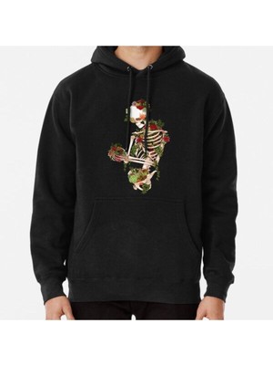 Hvit Stein Succulent Surrender Baskılı Sweatshirt