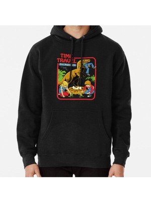 Hvit Stein Time Travel For Beginners Baskılı Sweatshirt