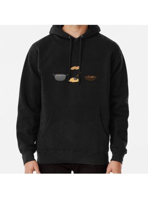 Hvit Stein Po-Ta-Toes Baskılı Sweatshirt