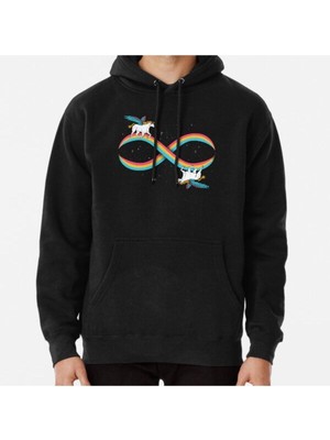 Hvit Stein Infinite Magic! Baskılı Sweatshirt