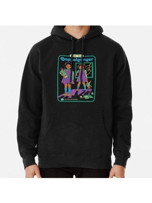 Hvit Stein Meet Your Doppelgänger Baskılı Sweatshirt