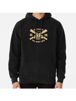 Hvit Stein Kyoshi Warriors Baskılı Sweatshirt