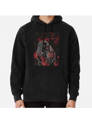 Hvit Stein Girl In Red Baskılı Sweatshirt