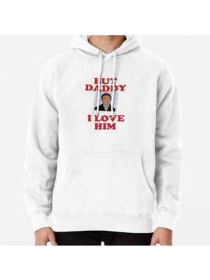 Hvit Stein But Daddy I Love Him - Anthony Bridgerton Inspired Design Baskılı Sweatshirt