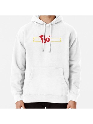 Hvit Stein It's Bo Time! - Bojangles (White Text) Baskılı Sweatshirt