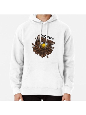 Hvit Stein *poof* Baskılı Sweatshirt