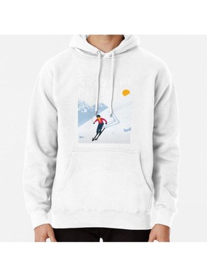 Hvit Stein Enjoy Gradient Descent Baskılı Sweatshirt