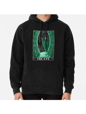 Hvit Stein The Eye 'tarotesque' (Dark) Baskılı Sweatshirt