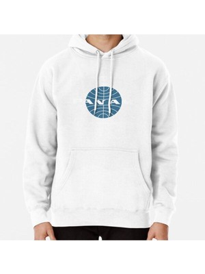 Hvit Stein Pan American World Airways Pan Am Baskılı Sweatshirt