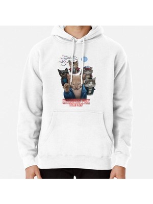 Hvit Stein Strange Fur Things Baskılı Sweatshirt