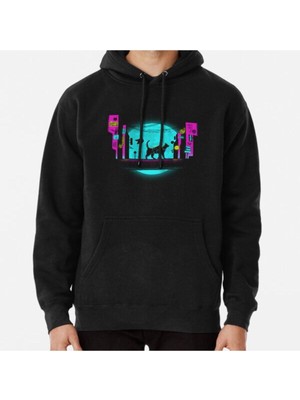 Hvit Stein Catuna Matata Baskılı Sweatshirt