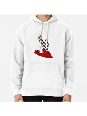 Hvit Stein Meanwhile (No Font) Baskılı Sweatshirt