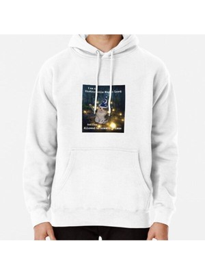 Hvit Stein Unstoppable Magic Lord Baskılı Sweatshirt