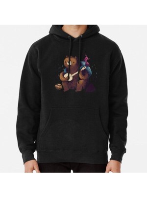 Hvit Stein Musicians Baskılı Sweatshirt