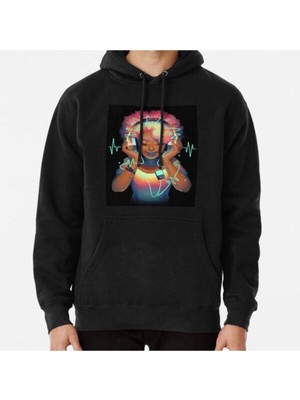 Hvit Stein Musıc Baskılı Sweatshirt