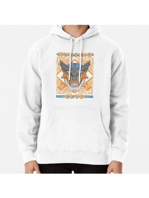 Hvit Stein Hunting Club: Tigrex Baskılı Sweatshirt