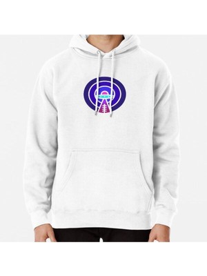 Hvit Stein Aliens - Night Ver Baskılı Sweatshirt