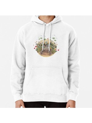 Hvit Stein Fantastıc Botanıcal Baskılı Sweatshirt